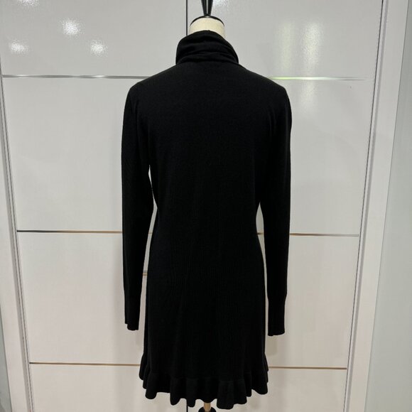 Milano Women's Black Open Front Cardigan, Size L - Picture 4 of 12